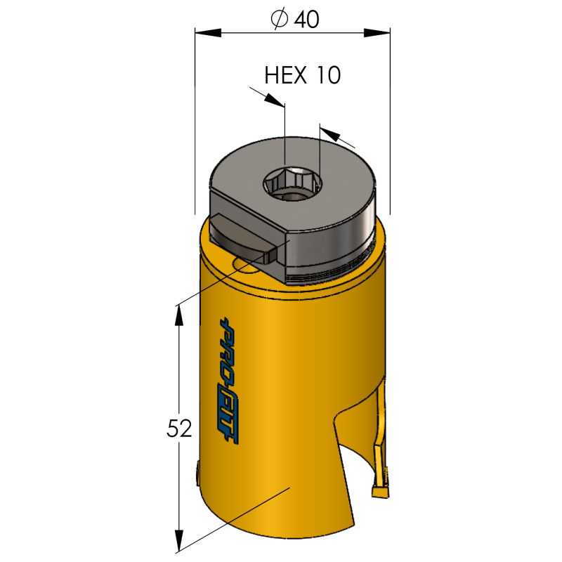 40 mm Multi Purpose ProFit gatzaag - Gatzagen.com