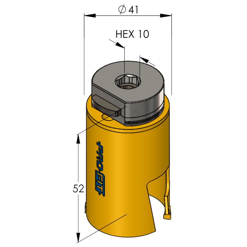 41 mm Multi Purpose ProFit gatzaag - Gatzagen.com