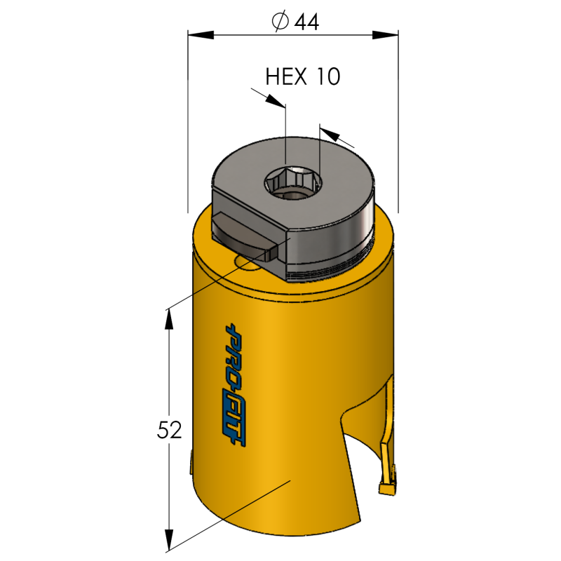 44 mm Multi Purpose ProFit gatzaag - WeraGereedschap.nl 44 mm Multi Purpose ProFit gatzaag - WeraGereedschap.nl