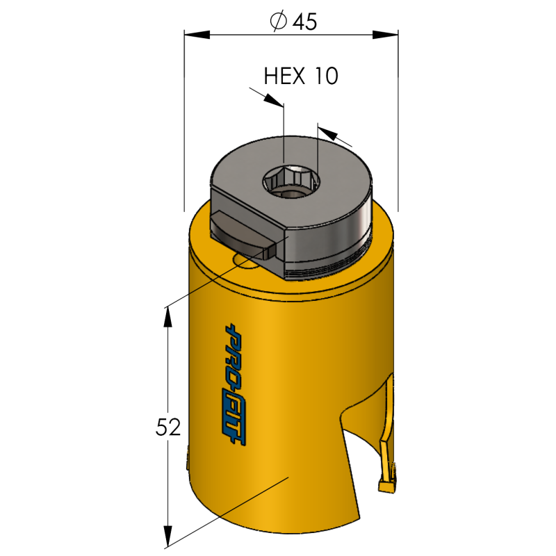 45 mm Multi Purpose ProFit gatzaag - WeraGereedschap.nl