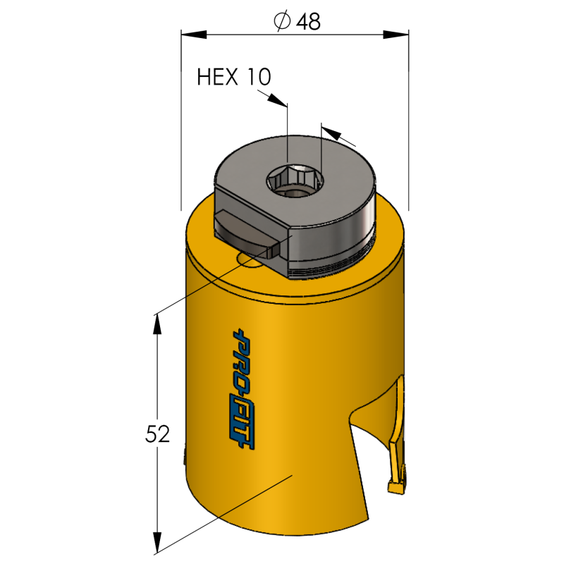 48 mm Multi Purpose ProFit gatzaag - WeraGereedschap.nl 48 mm Multi Purpose ProFit gatzaag - WeraGereedschap.nl