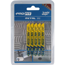 PROFIT Decoupeerzagen 202 Metaal 50x7,5x1 mm 24 Tpi 5-pack