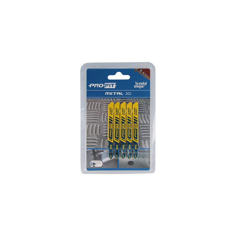 PROFIT Decoupeerzagen 202 Metaal 50x7,5x1 mm 24 Tpi 5-pack