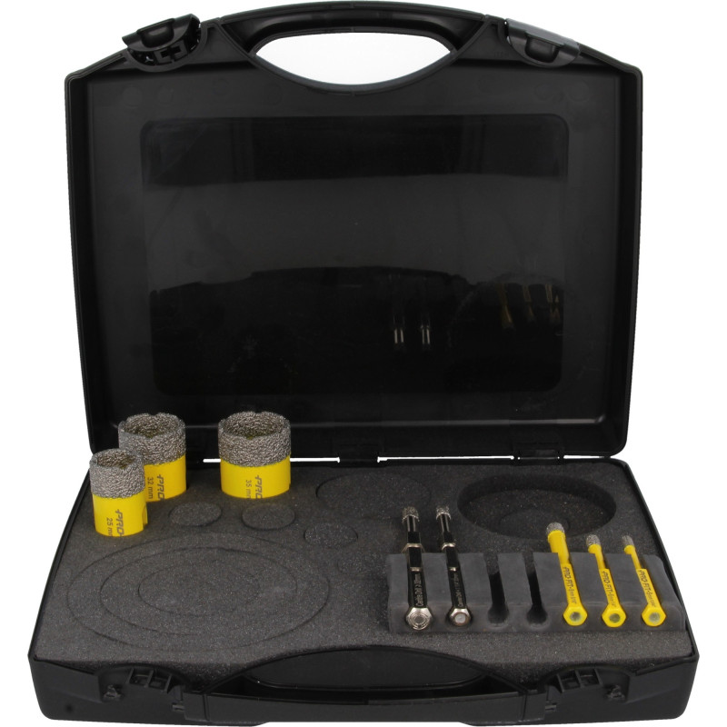 6 delige Diamantborenset ProFit 5-6-8-25-32-35 mm incl. centreerboren