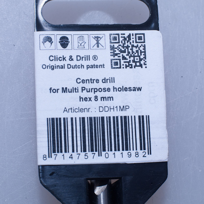 8 mm Hout Multi Purpose ProFit centreerboor voor gatzagen 16-30 mm