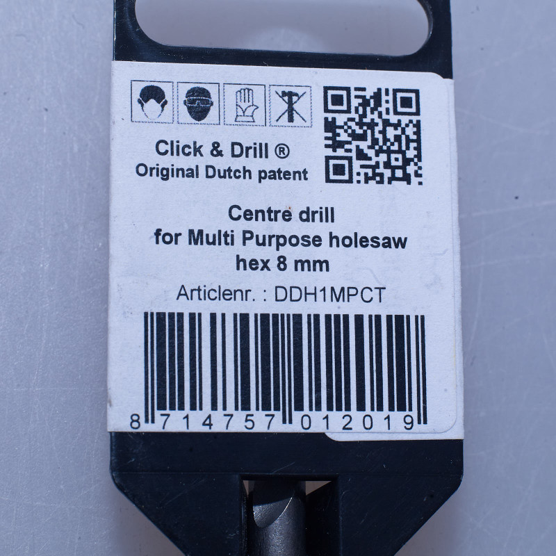 8 mm Steen Multi Purpose ProFit centreerboor voor gatzagen 16-30 mm