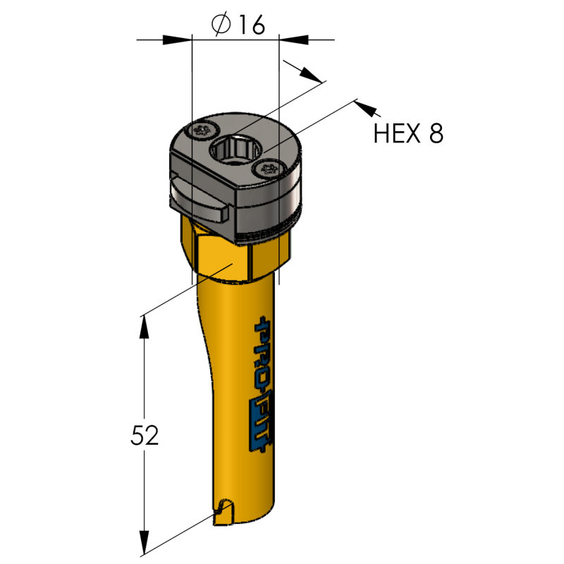 16 mm Multi Purpose ProFit gatzaag - WeraGereedschap.nl 16 mm Multi Purpose ProFit gatzaag - WeraGereedschap.nl