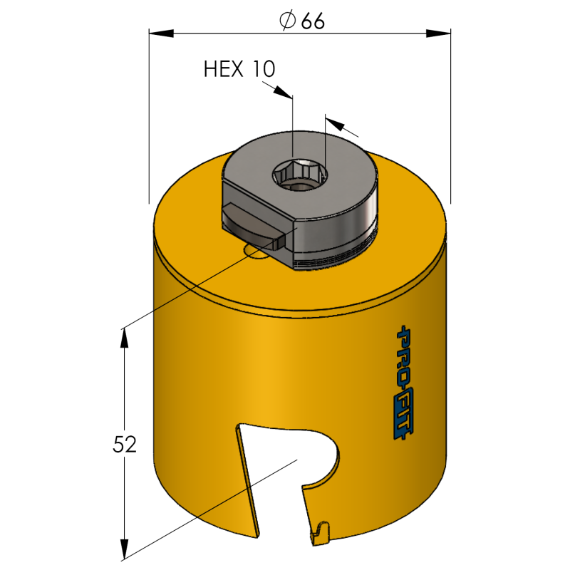 66 mm Multi Purpose ProFit gatzaag - Gatzagen.com