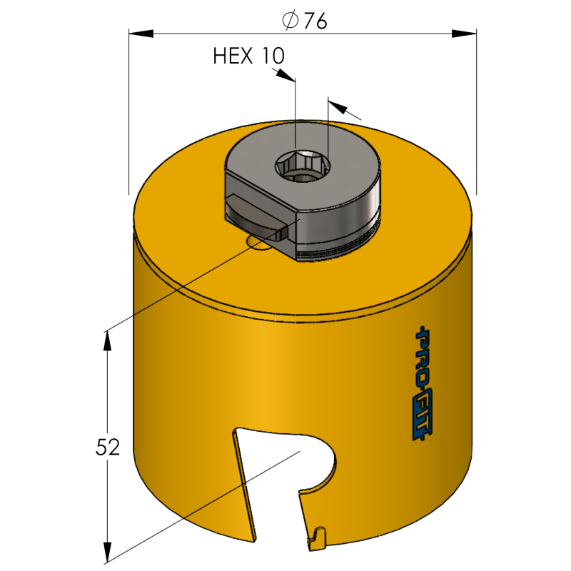 76 mm Multi Purpose ProFit gatzaag - WeraGereedschap.nl 76 mm Multi Purpose ProFit gatzaag - WeraGereedschap.nl