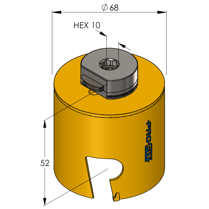 68 mm Multi Purpose ProFit gatzaag - WeraGereedschap.nl