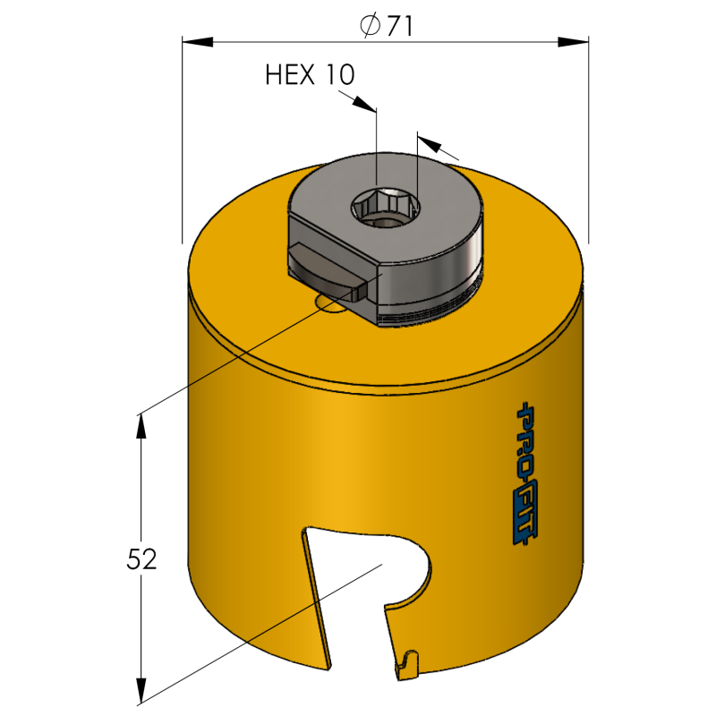 71 mm Multi Purpose ProFit gatzaag - WeraGereedschap.nl