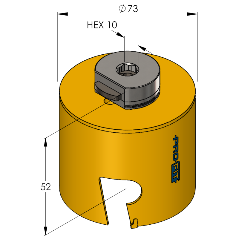73 mm Multi Purpose ProFit gatzaag - WeraGereedschap.nl