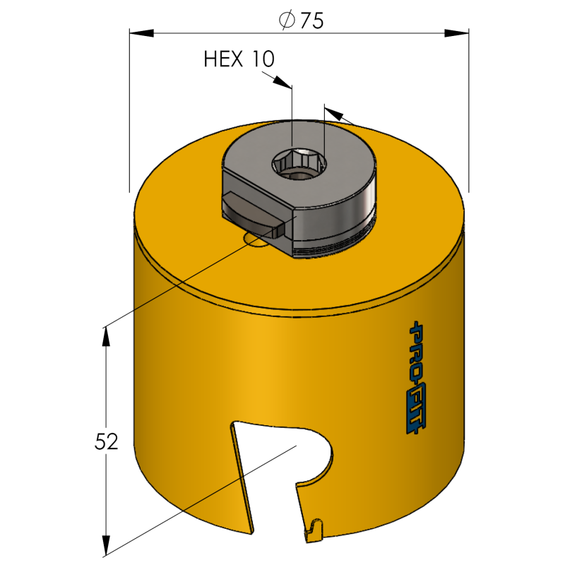 75 mm Multi Purpose ProFit gatzaag - WeraGereedschap.nl