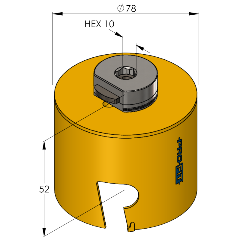 78 mm Multi Purpose ProFit gatzaag - Gatzagen.com