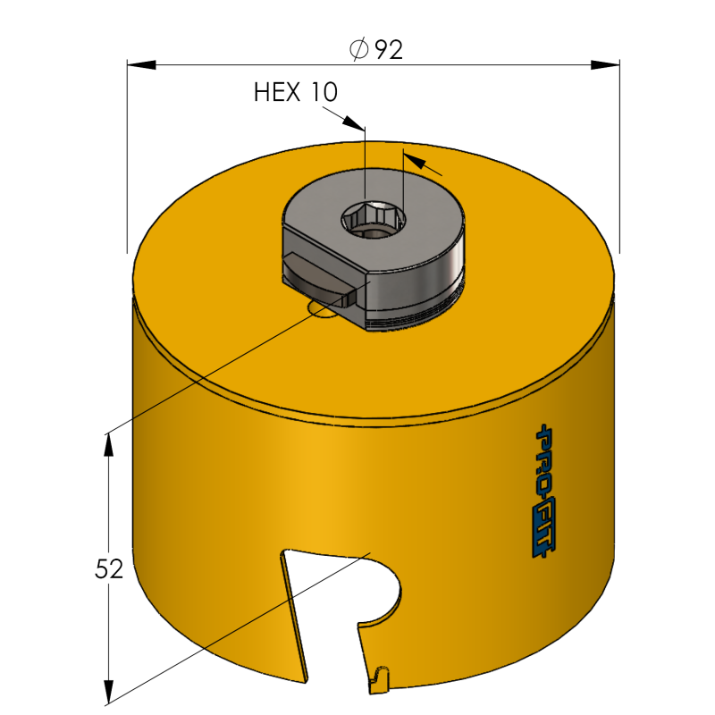 92 mm Multi Purpose ProFit gatzaag - Gatzagen.com