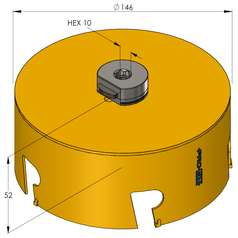 146 mm Multi Purpose ProFit gatzaag - Gatzagen.com