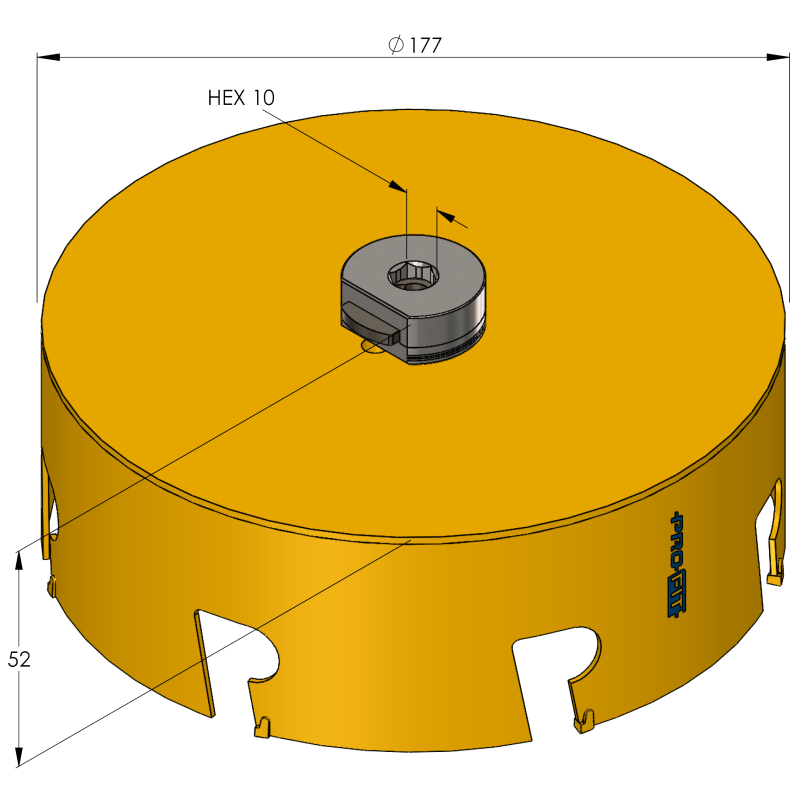 177 mm Multi Purpose ProFit gatzaag - Gatzagen.com