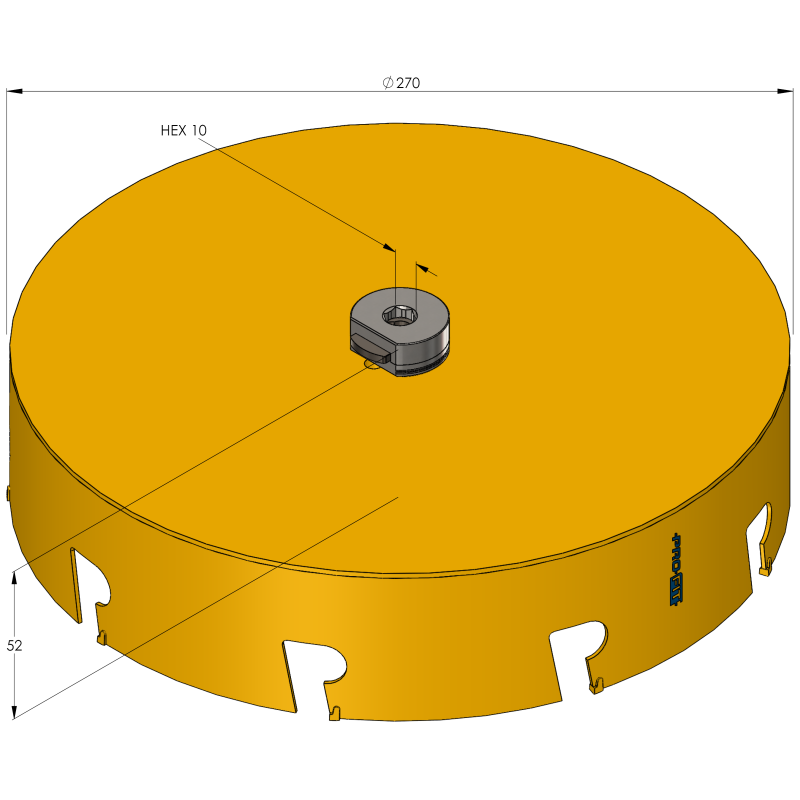 270 mm Multi Purpose ProFit gatzaag - Gatzagen.com