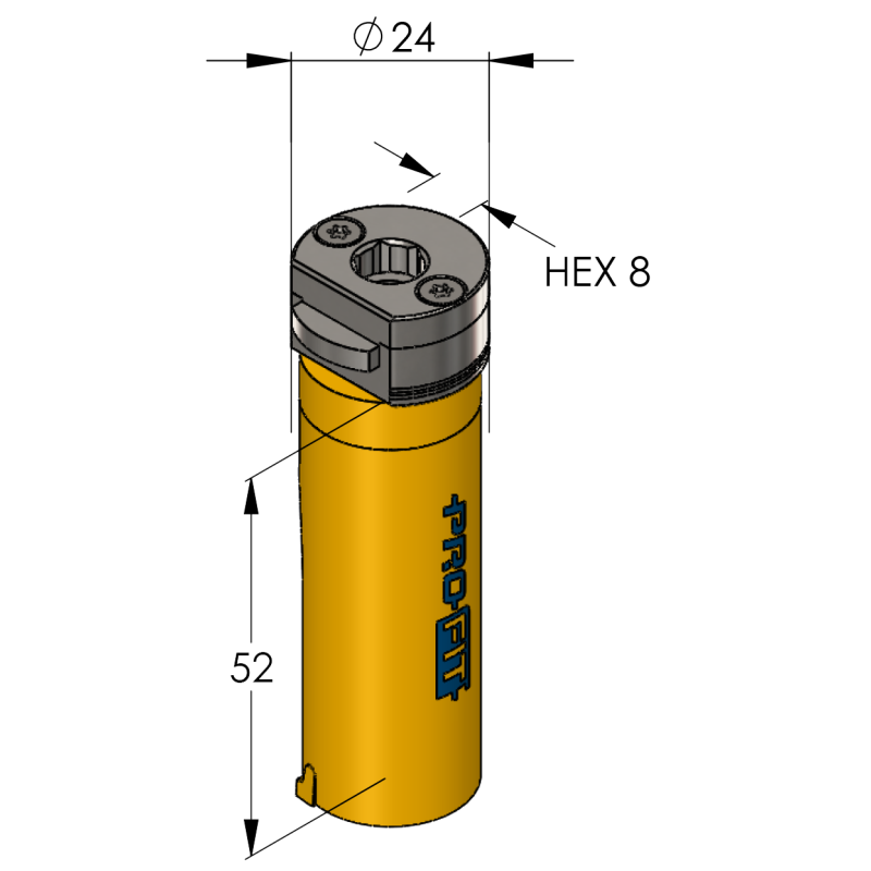 24 mm Multi Purpose ProFit gatzaag - WeraGereedschap.nl